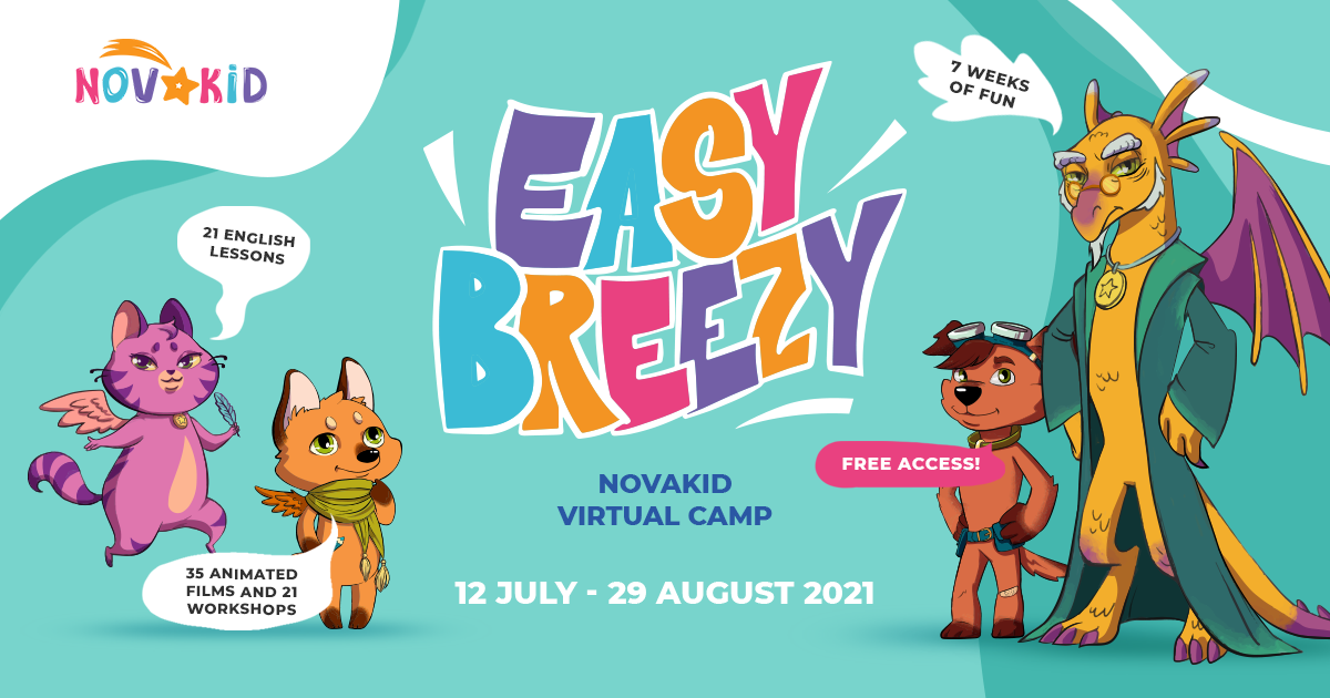 Le camp d’été en ligne Easy Breezy: Semaine 1