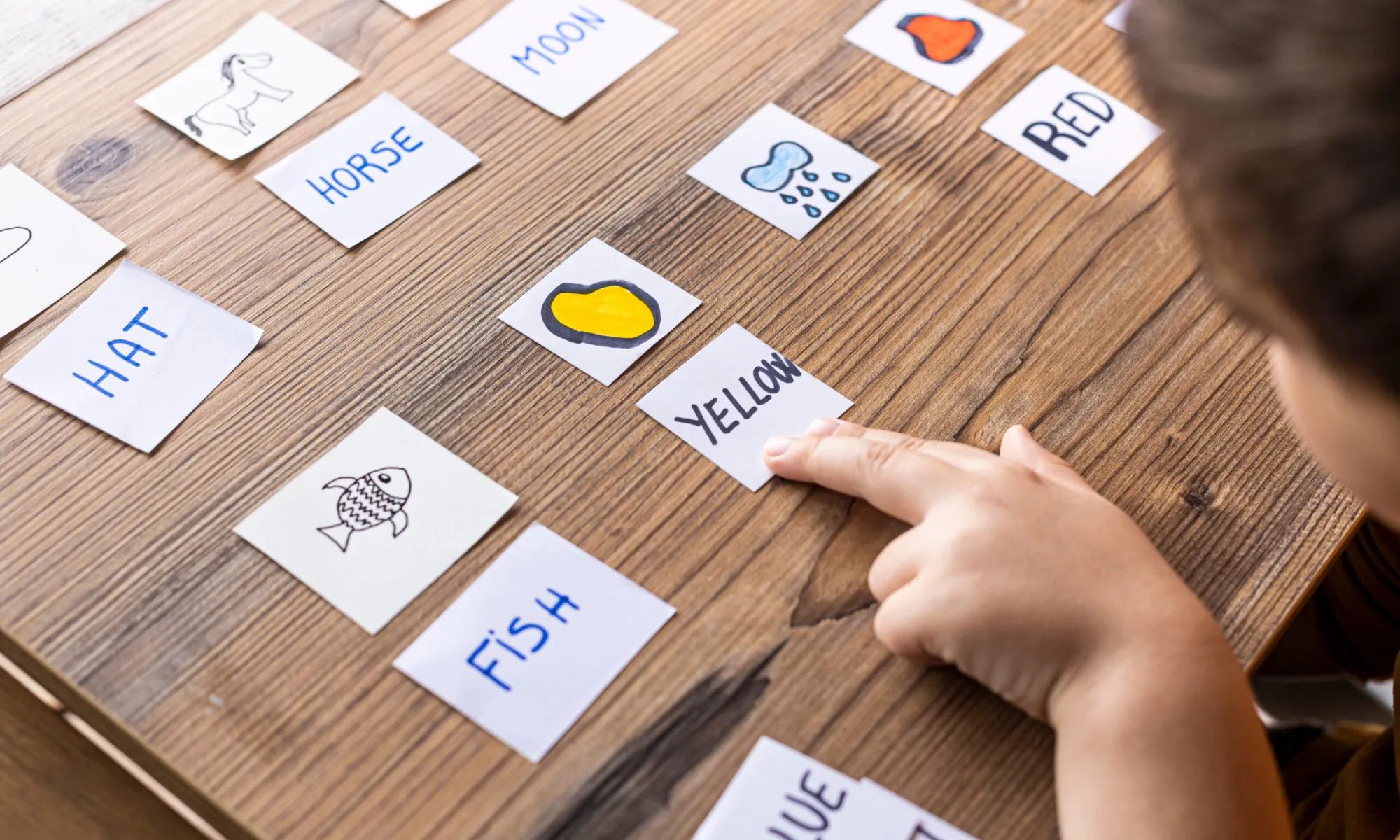a Comment apprendre à un enfant à retenir les mots anglais ?